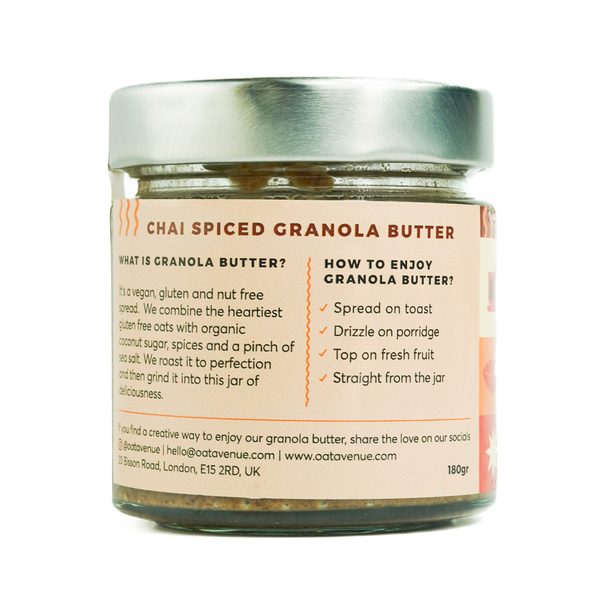 Granola Butter - Chai Spiced